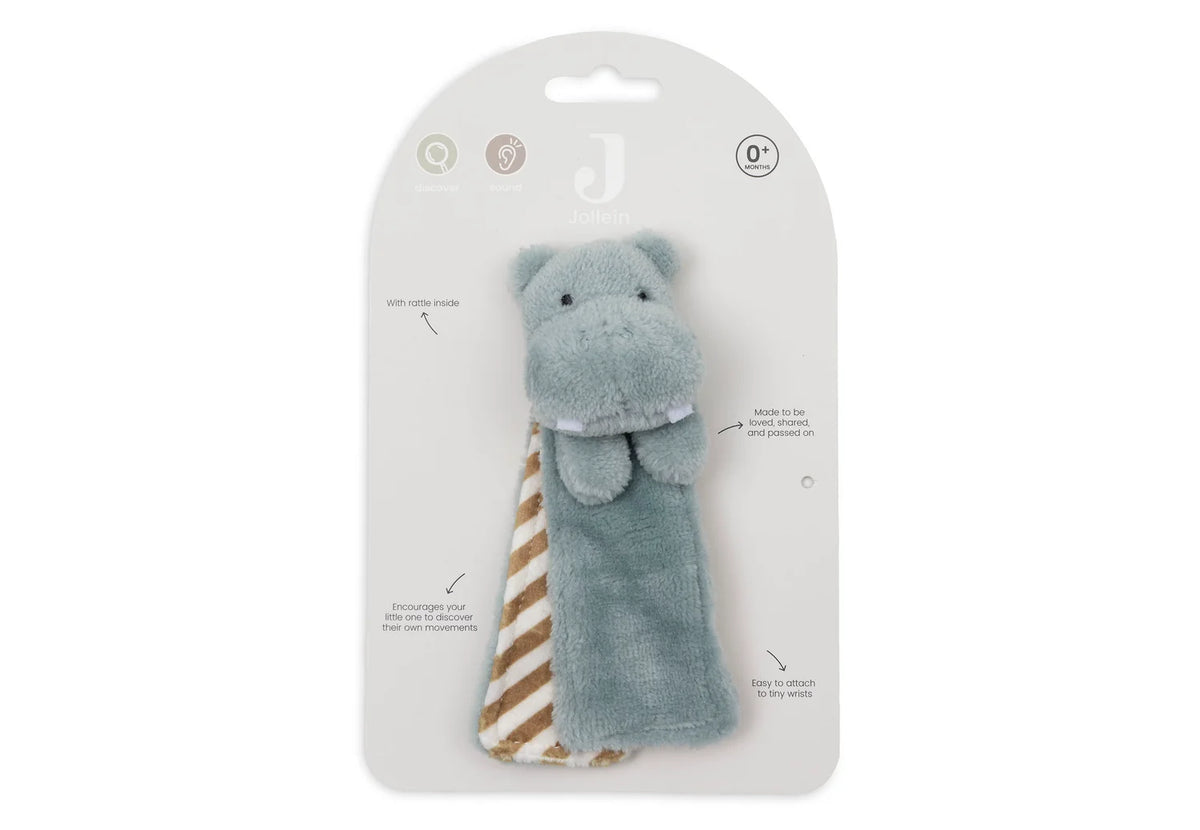 Handgelenk Rassel -Hippo Happy-Jollein