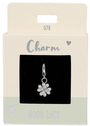 Ketten/ Armbänder -Charm Depesche Motiv Kleeblatt