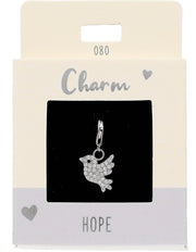 Ketten/ Armbänder -Charm Depesche Motiv Vogel