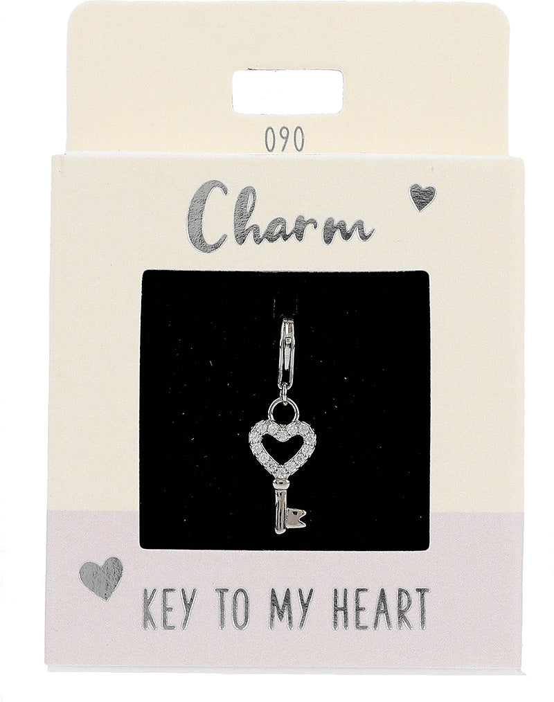 Ketten/ Armbänder -Charm Depesche Motiv Schlüssel zum herzen