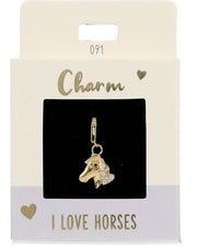 Ketten/ Armbänder -Charm Depesche Motiv Pferd