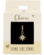 Ketten/ Armbänder -Charm Depesche Motiv Stern