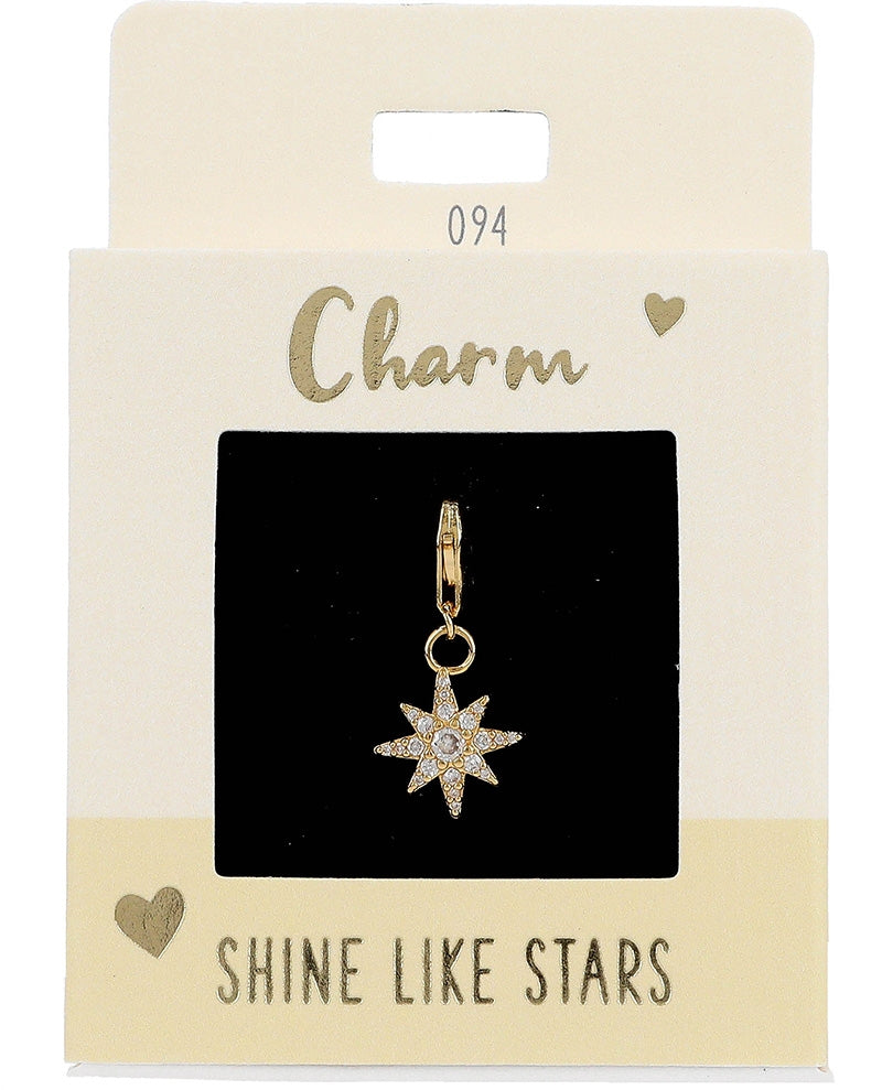 Ketten/ Armbänder -Charm Depesche Motiv Stern