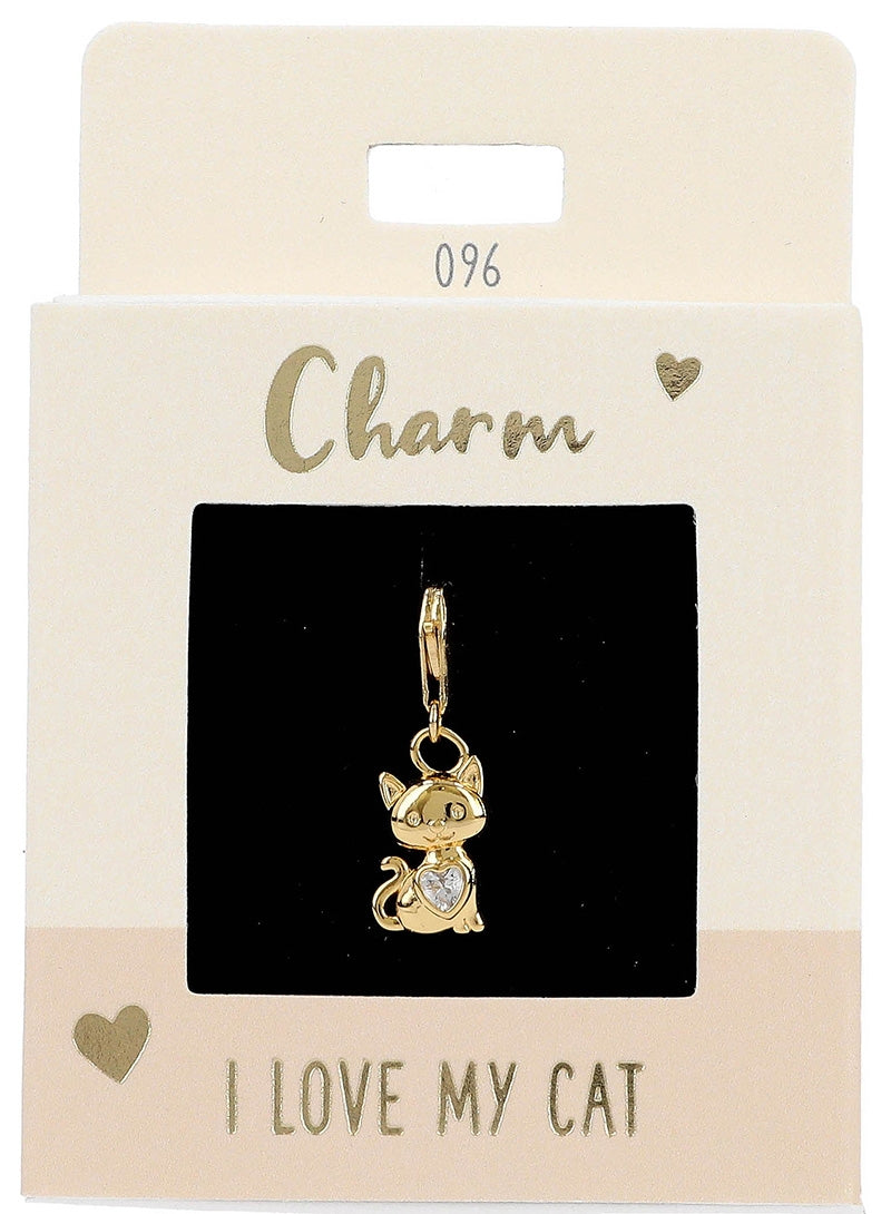 Ketten/ Armbänder -Charm Depesche Motiv Katze