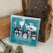 Happy Birthday Pinguin Musikkarte - Depesche