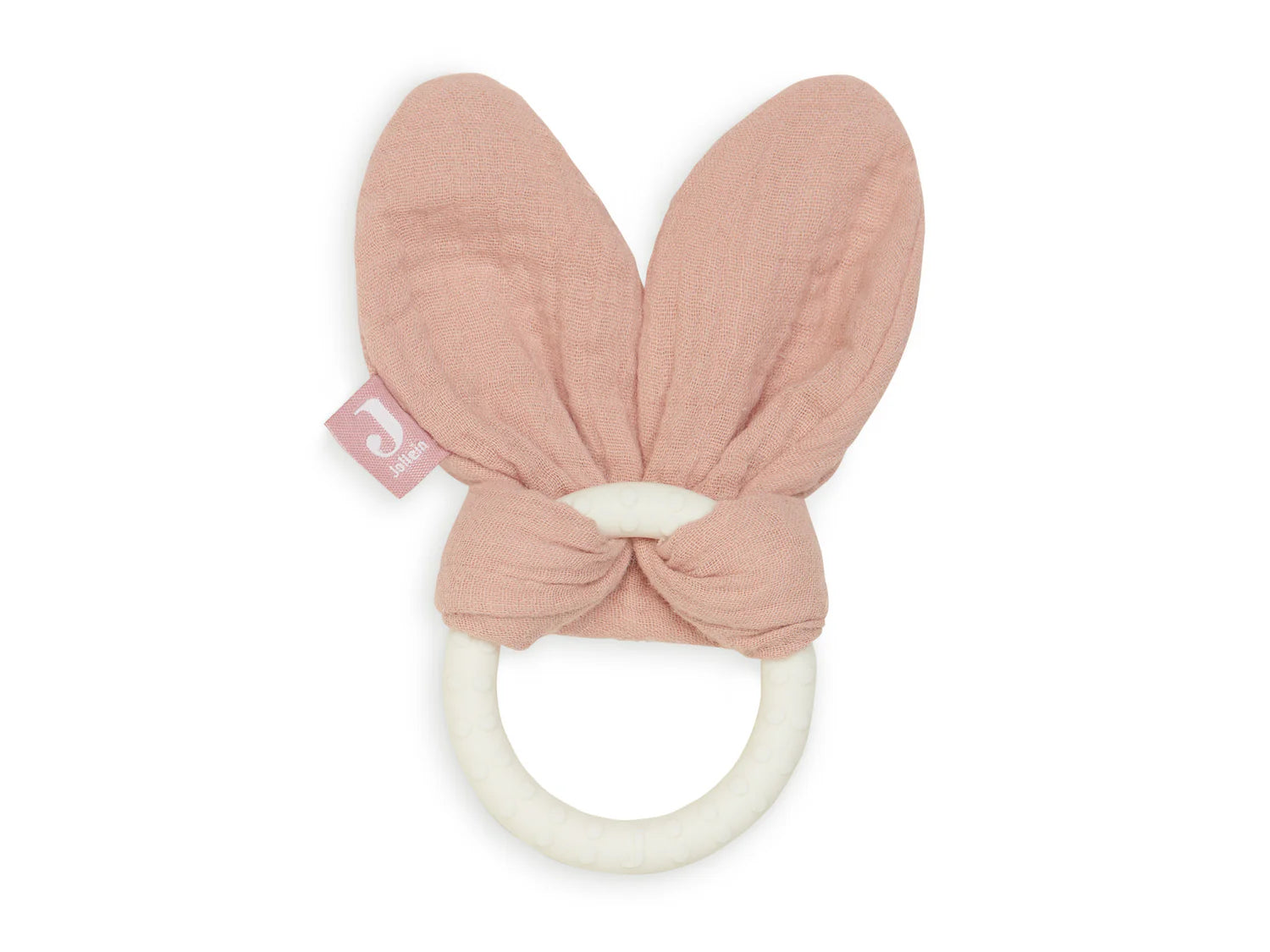 Beißring-Bunny Ears - Rosewood - von Jollein