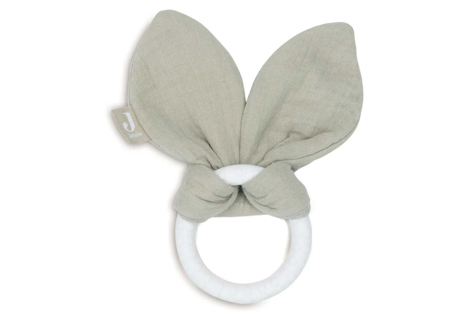 Beißring-Bunny Ears-Olive green-von Jollein