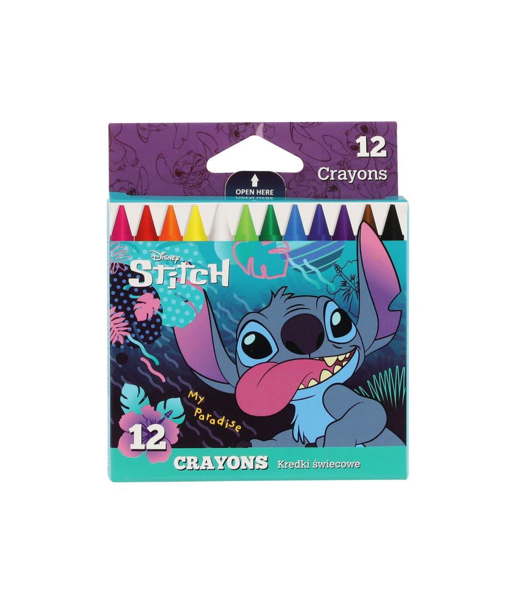 Crayons - STITCH Wachsmalstifte in 12 Farben - Mc´Neill