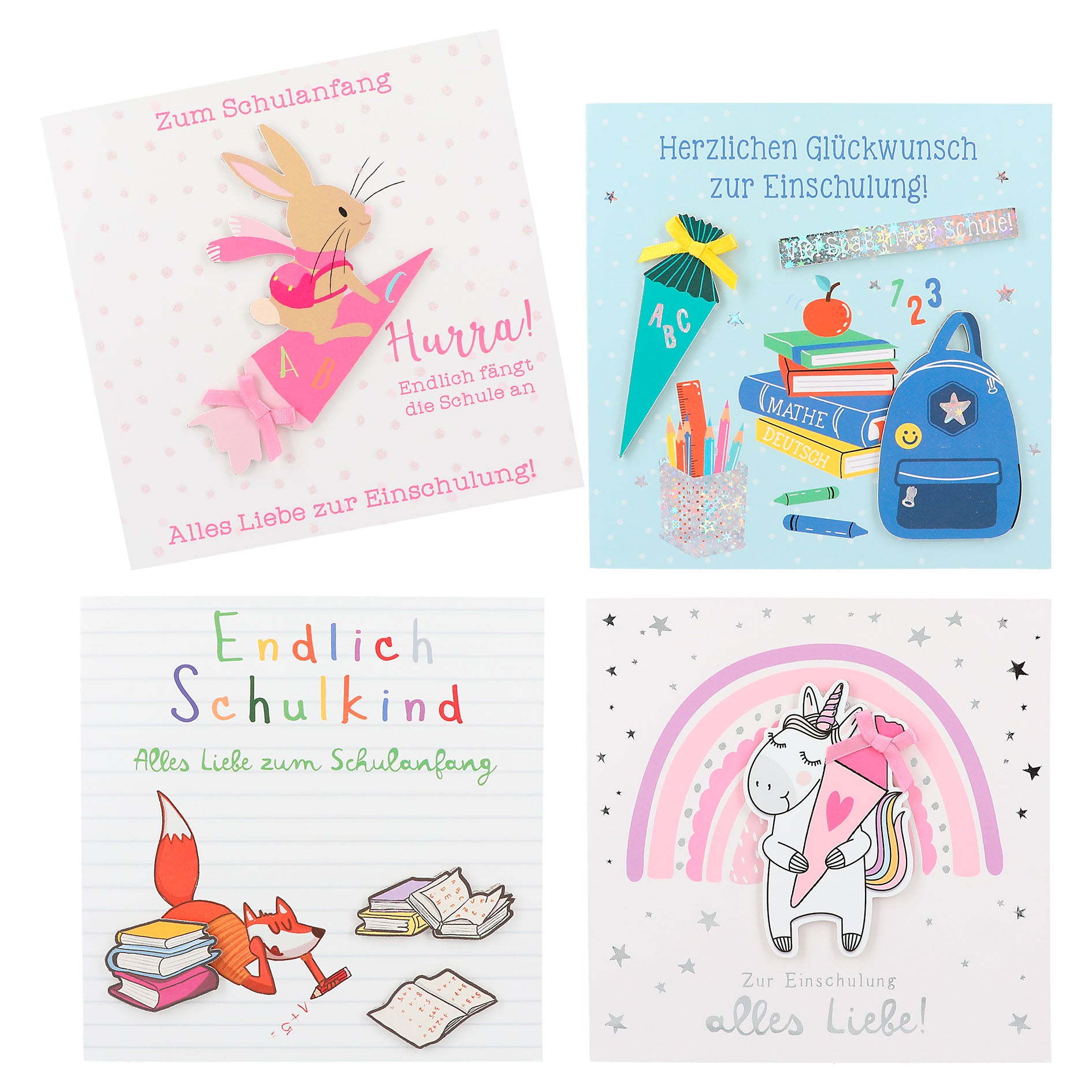 Schulanfangskarten von Depesche
