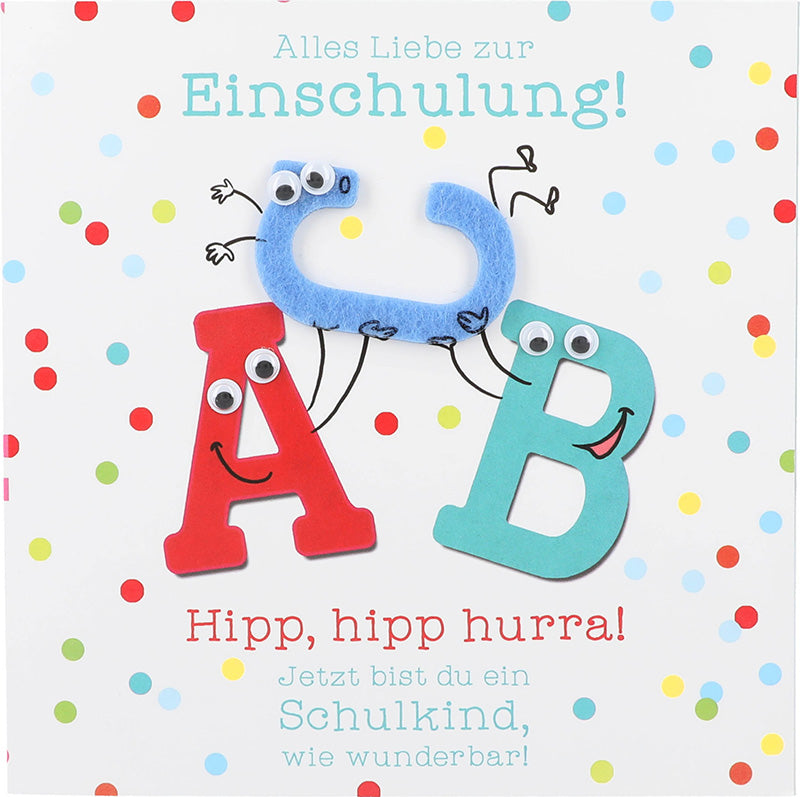 Schulanfangskarten von Depesche