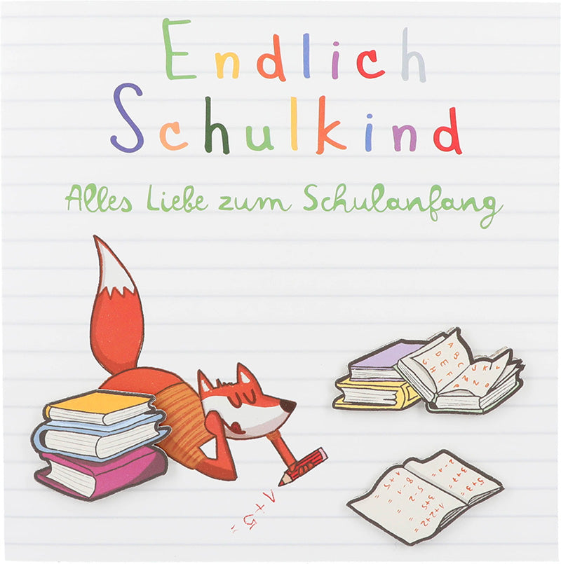 Schulanfangskarten von Depesche