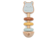 Holz-Rassel-Hippo Happy- Jollein