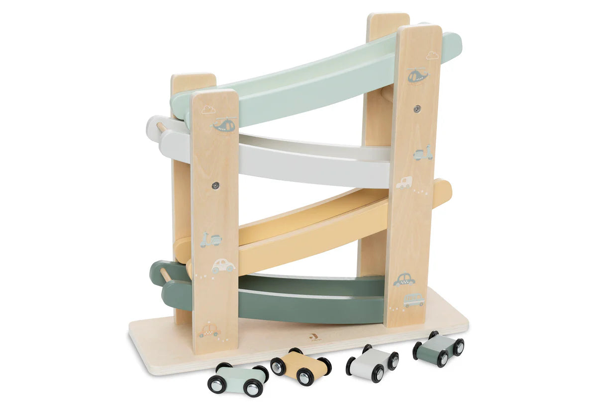 Autorampe aus Holz-On The Go- von Jollein