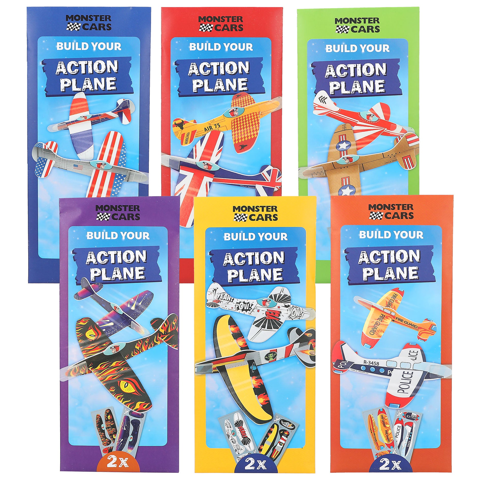 Monster Cars Build your Action Glider von Depesche