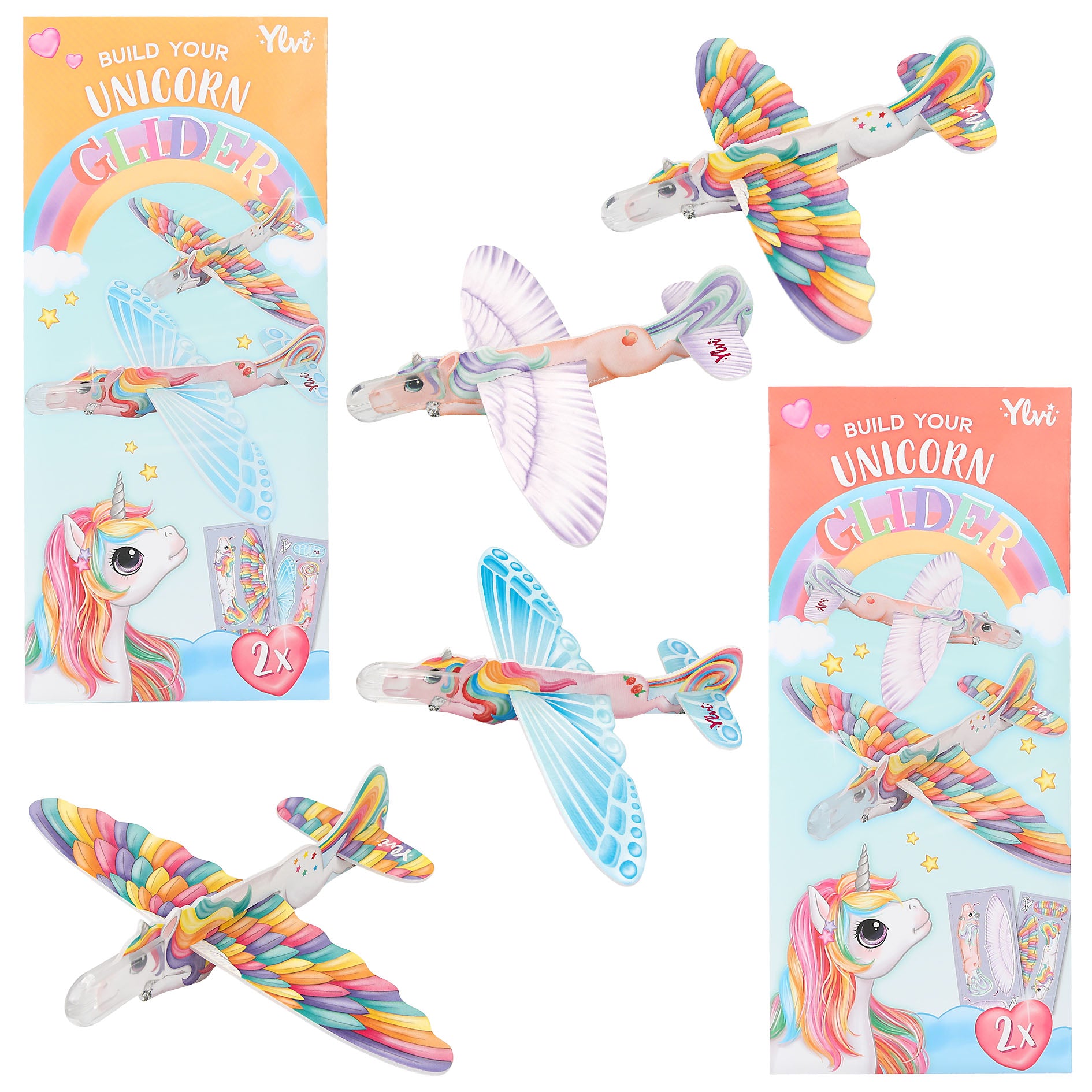 Ylvi Build Your Unicorn Glider von Depesche