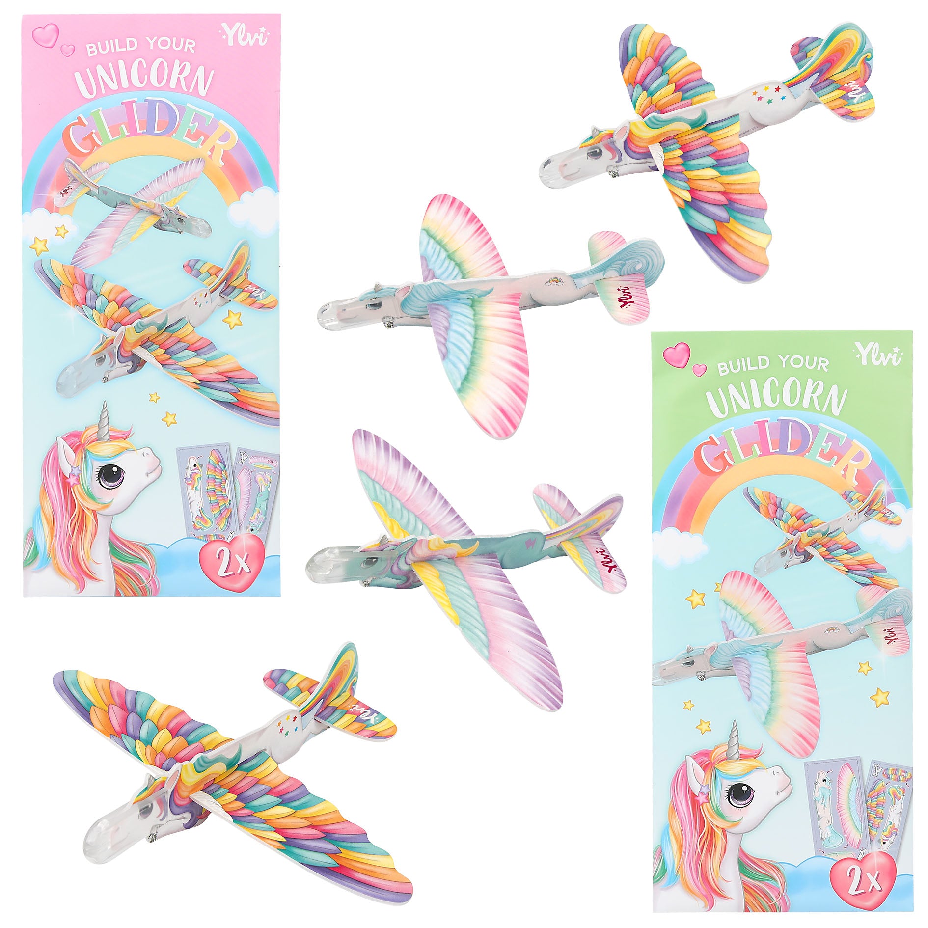 Ylvi Build Your Unicorn Glider von Depesche