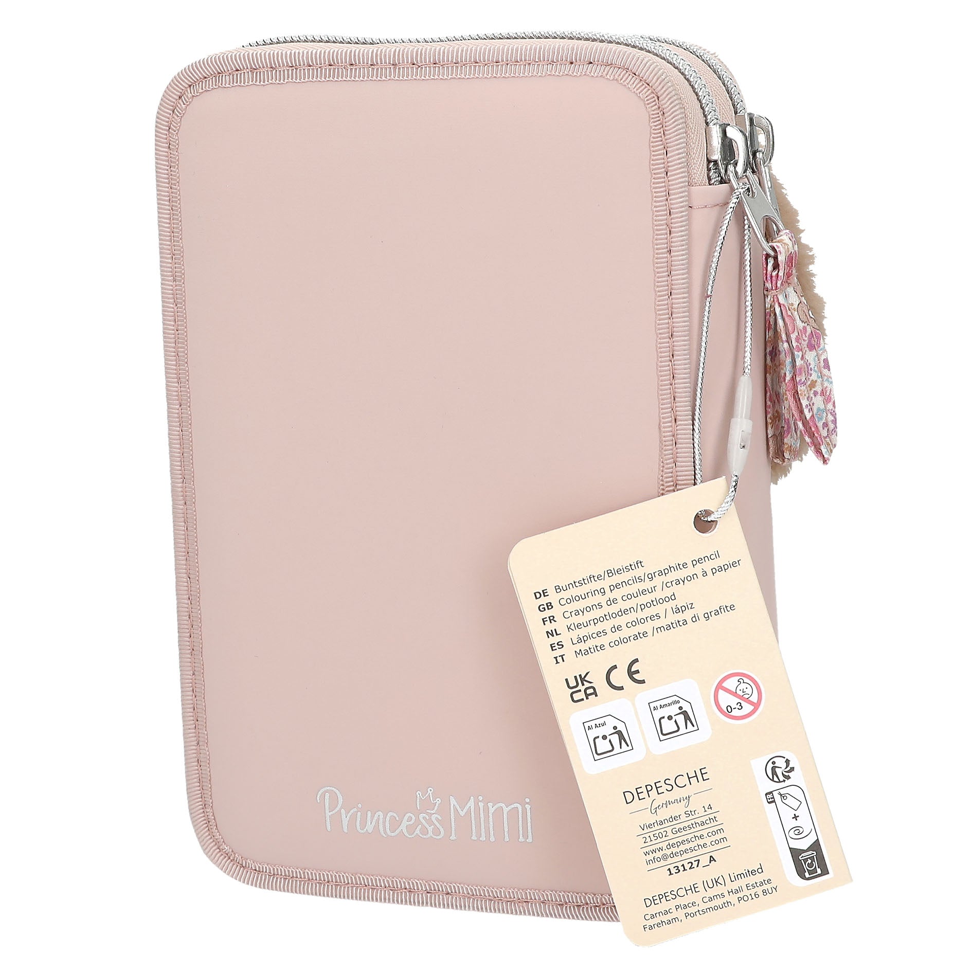 Princess Mimi 2 Fach Federtasche MILO von Depesche