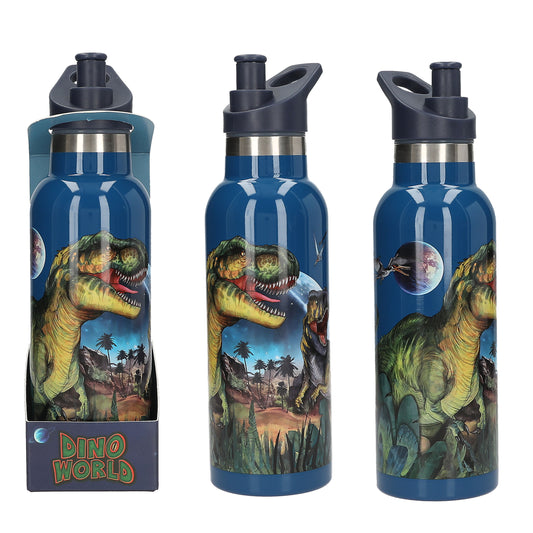 Dino World Trinkflasche Edelstahl GALAXY von Depesche