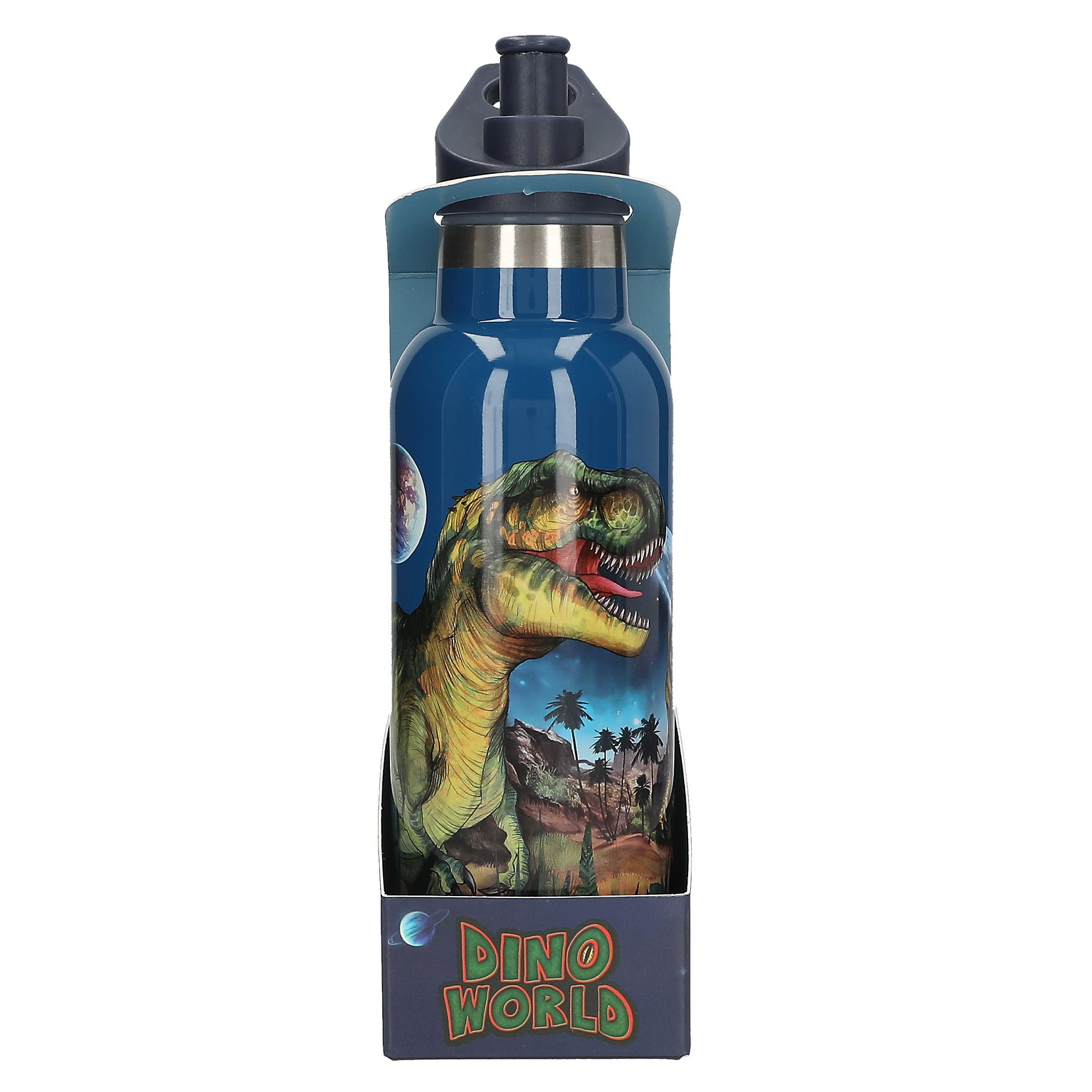 Dino World Trinkflasche Edelstahl GALAXY von Depesche Flasche