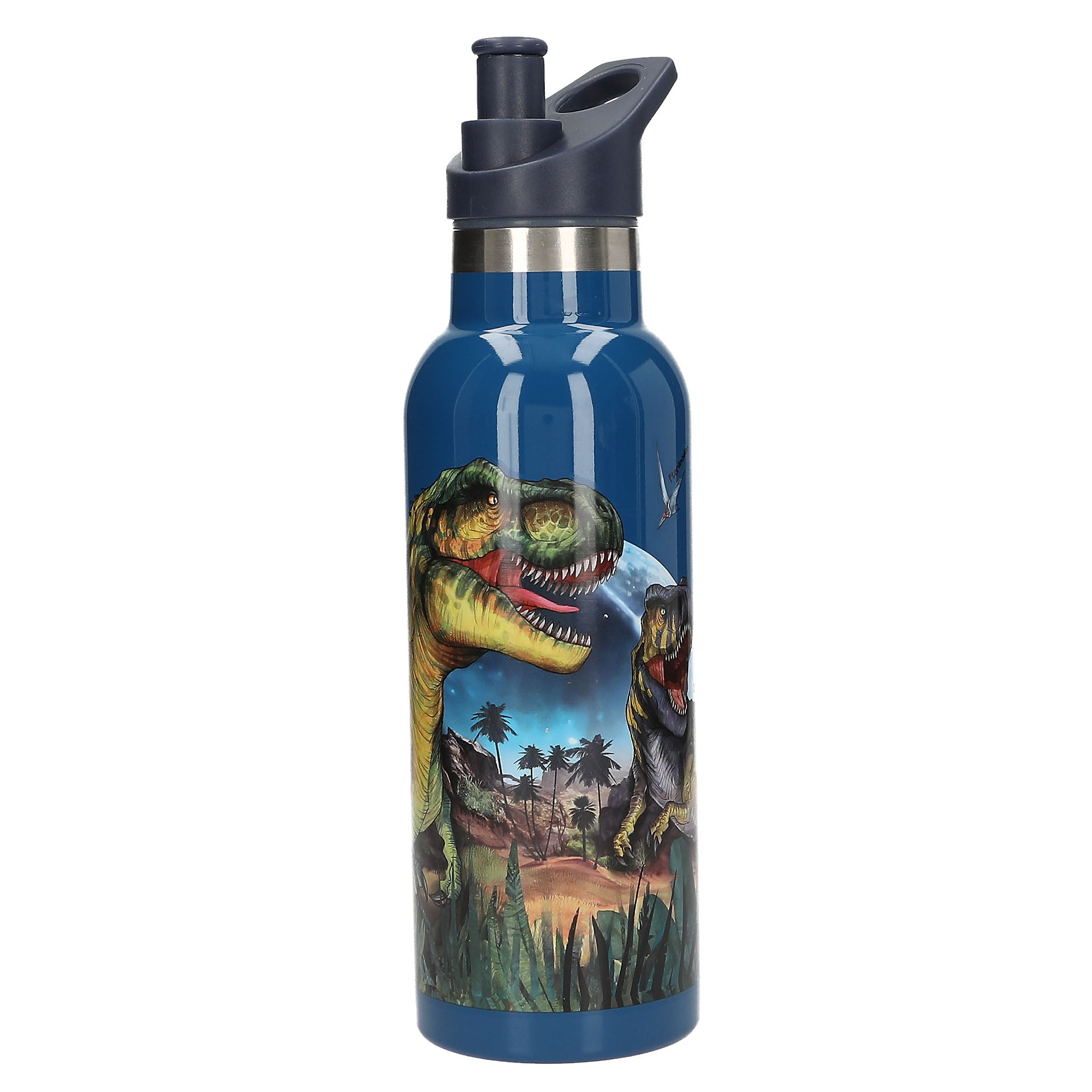Dino World Trinkflasche Edelstahl GALAXY von Depesche Flasche