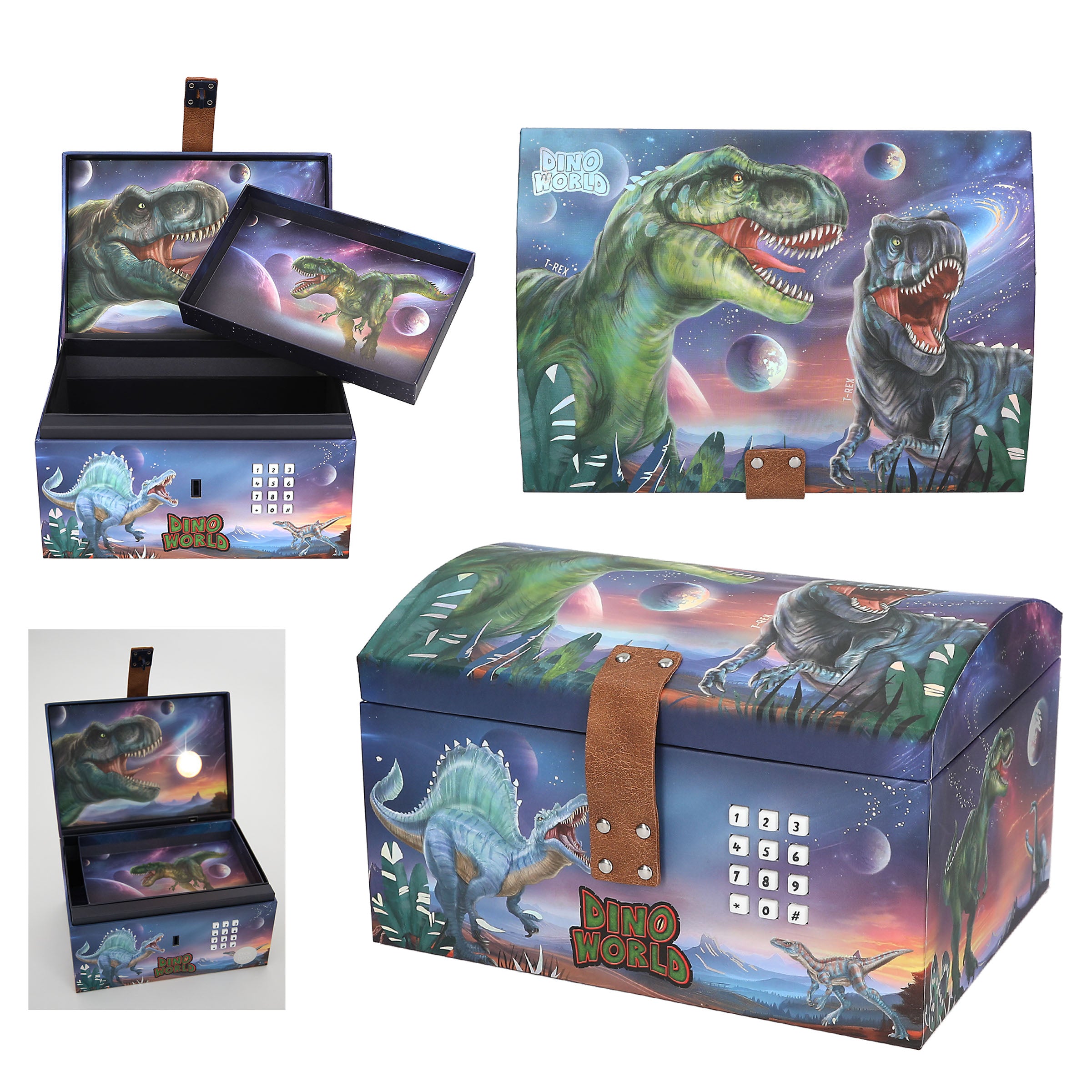 Dino World Schatztruhe mit Code von Depesche