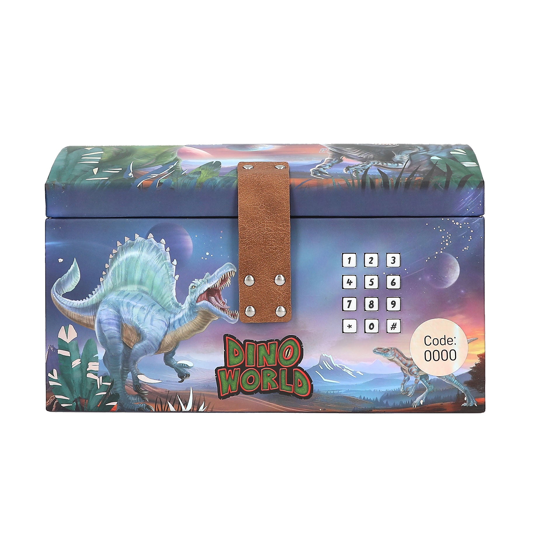 Dino World Schatztruhe mit Code von Depesche