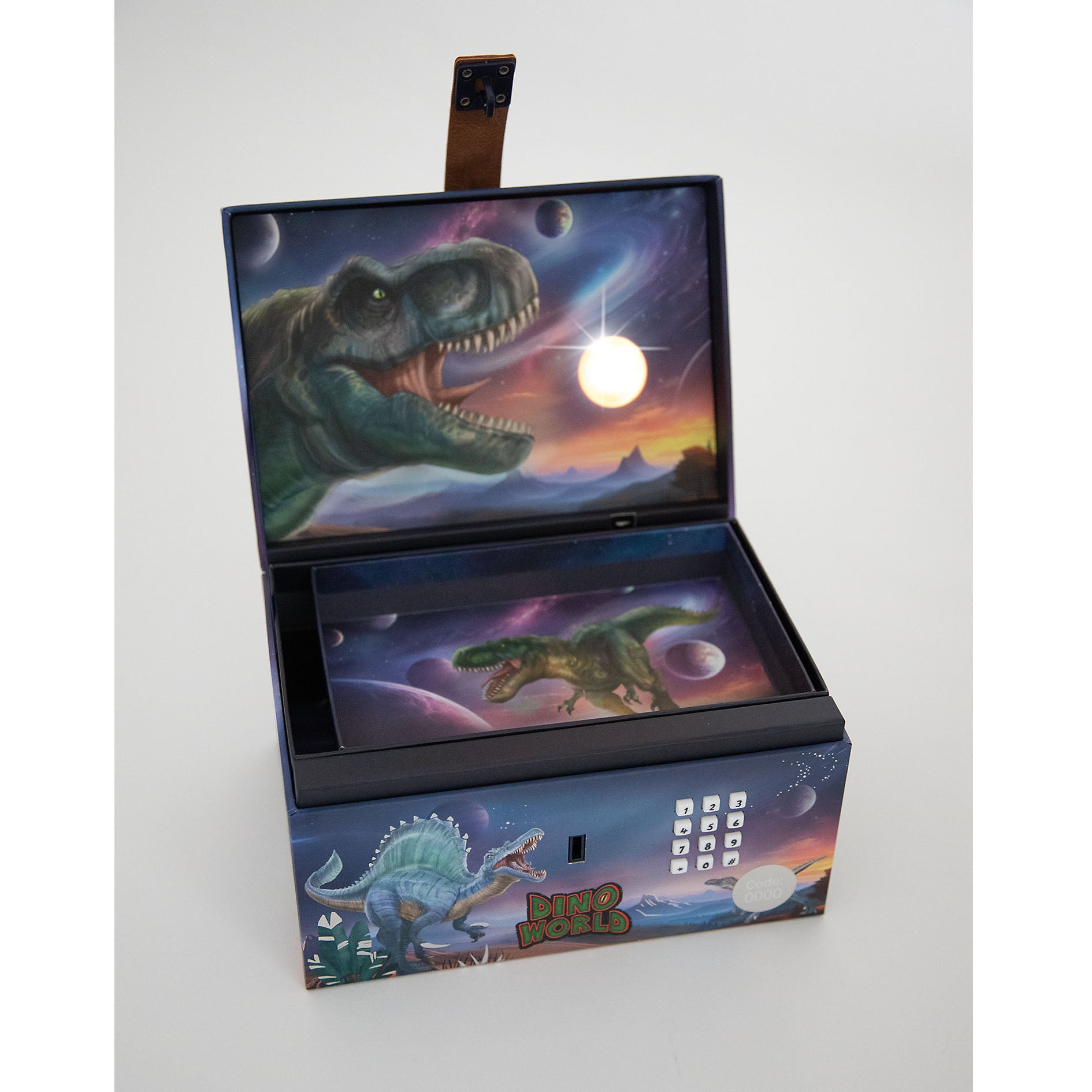 Dino World Schatztruhe mit Code von Depesche