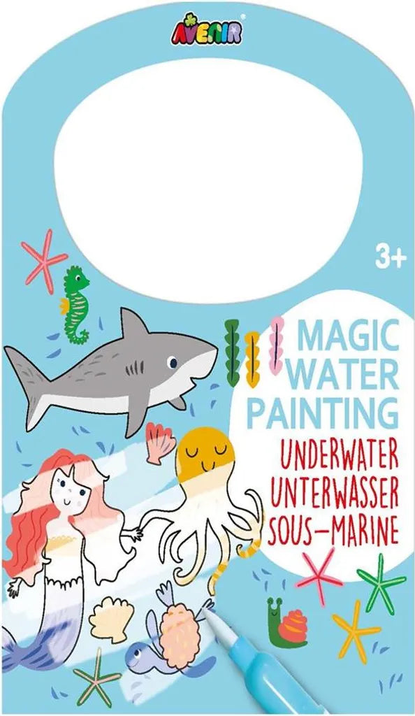 Magic Water Painting Unter Wasser