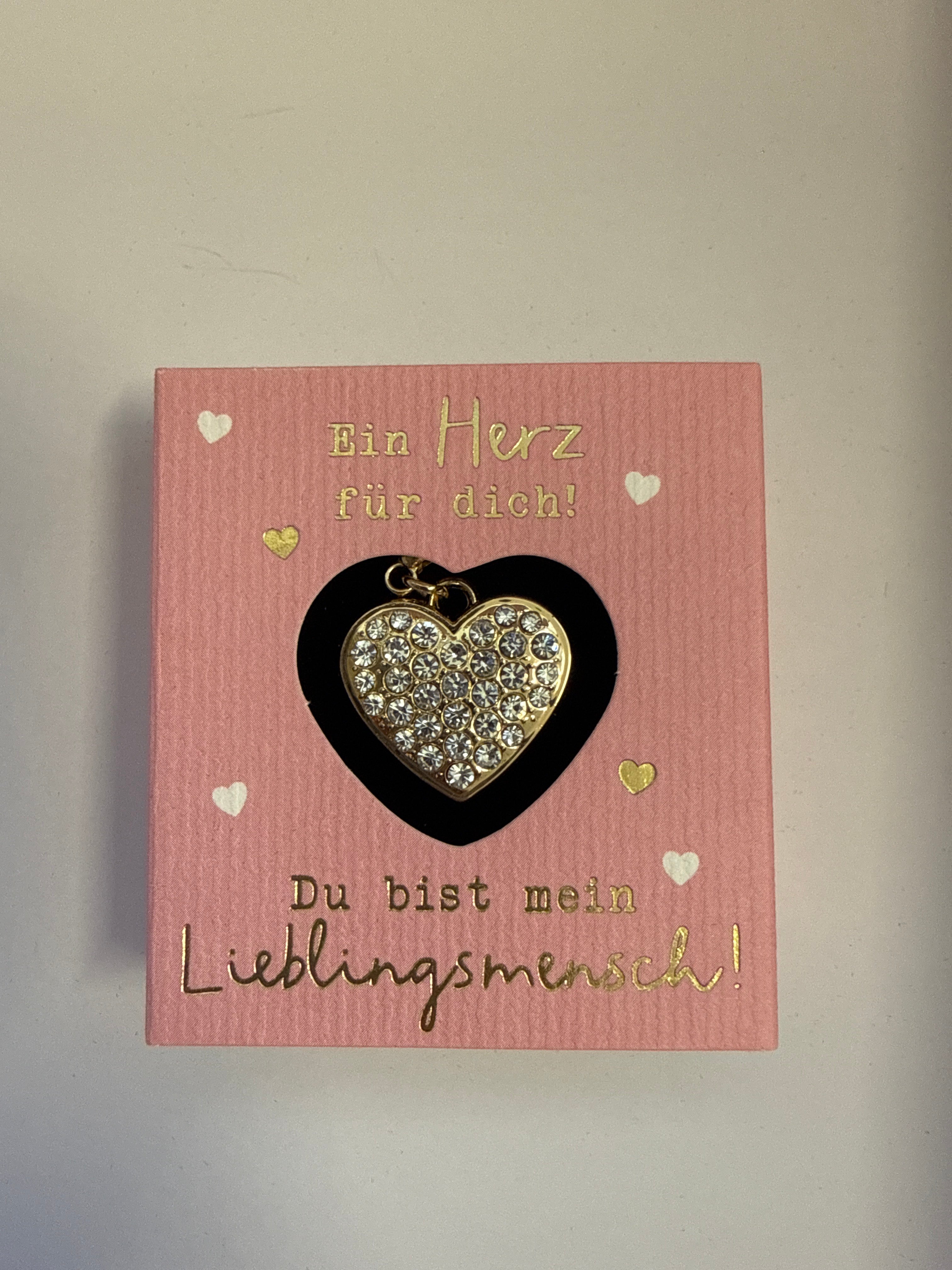 Glamour Anhänger Ein Herz für dich   Depesche