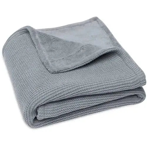 Decke - Basic Knit Fleece 75 x 100 cm - von Jollein