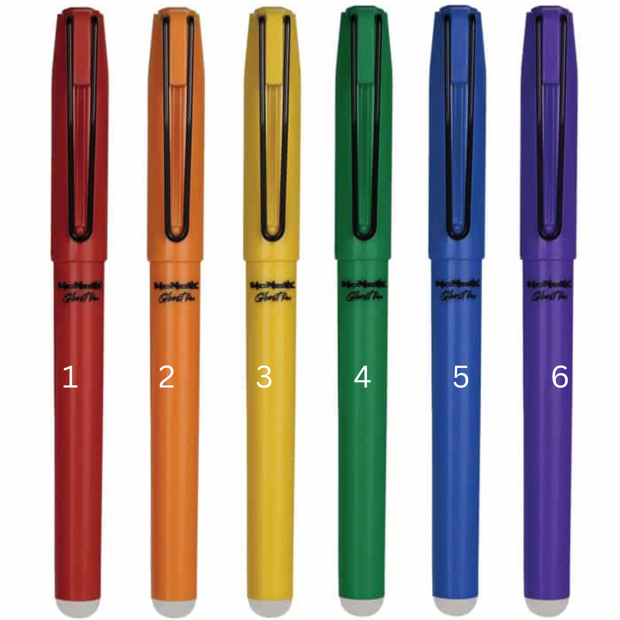 Ghost Pen radierbarer Füller mit Metallclip - McNeill