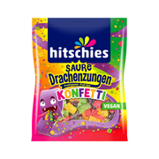 Saure Drachenzungen Konfetti-vegan-125g-Hitschies