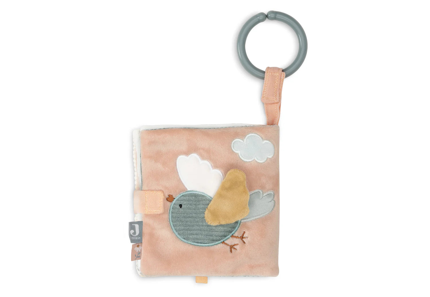 Stoffbuch mit Aktivitäten - Lovely Birds - von Jollein