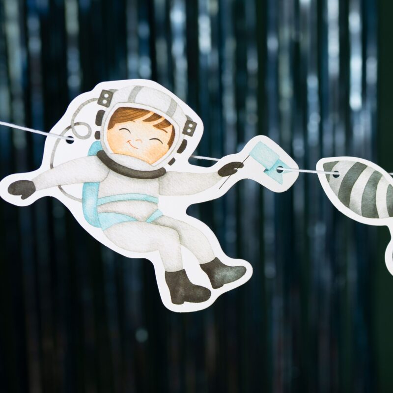 Geburtstagsgirlande – Astronaut