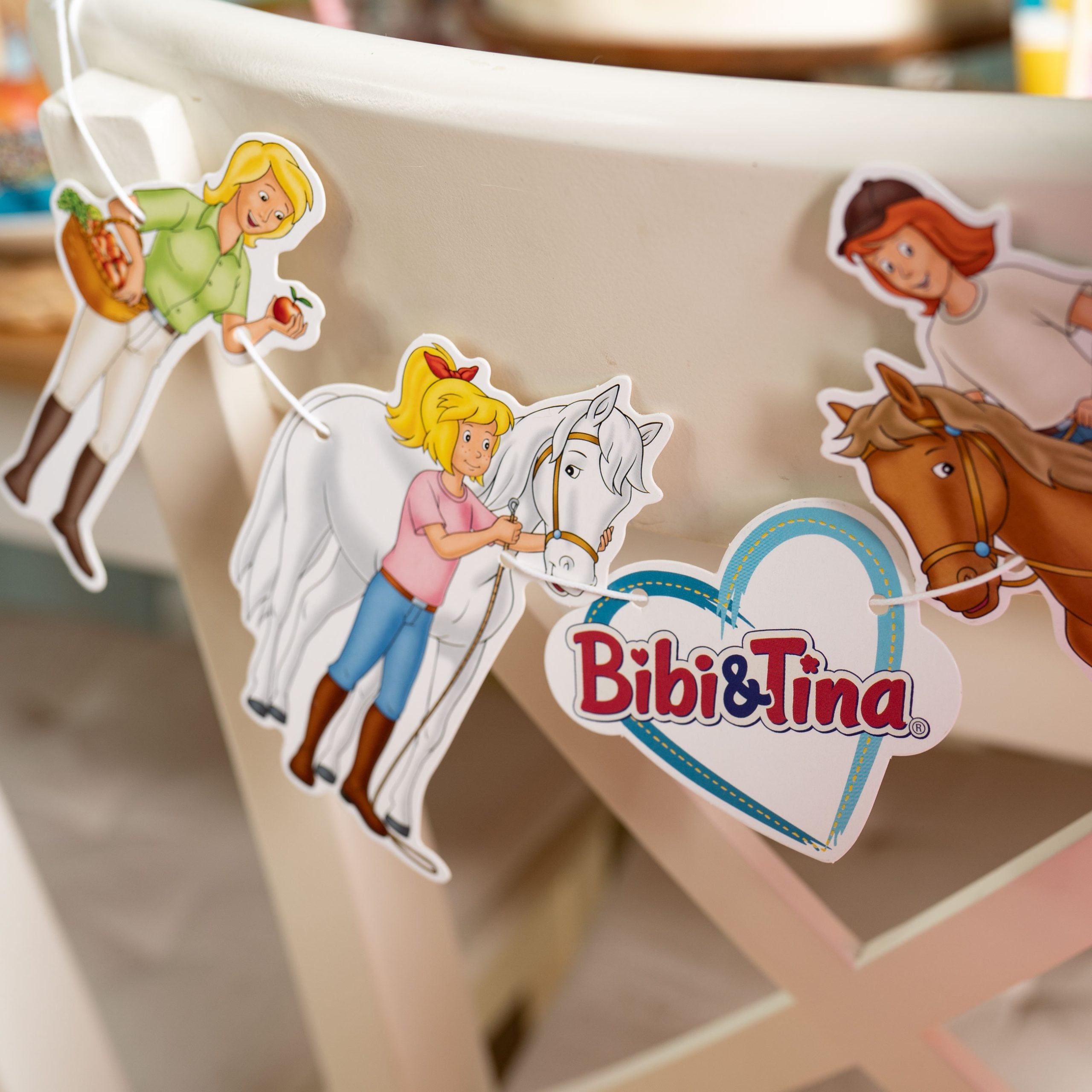 Geburtstagsgirlande – Bibi & Tina