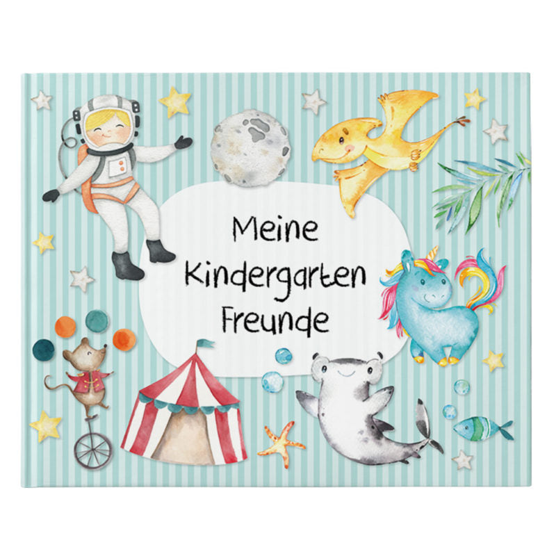 Freundebuch für Kinder – Kindergartenfreunde - Papierdrachen