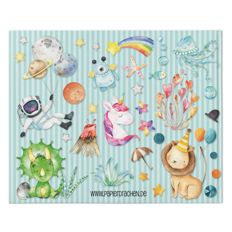 Freundebuch für Kinder – Kindergartenfreunde - Papierdrachen