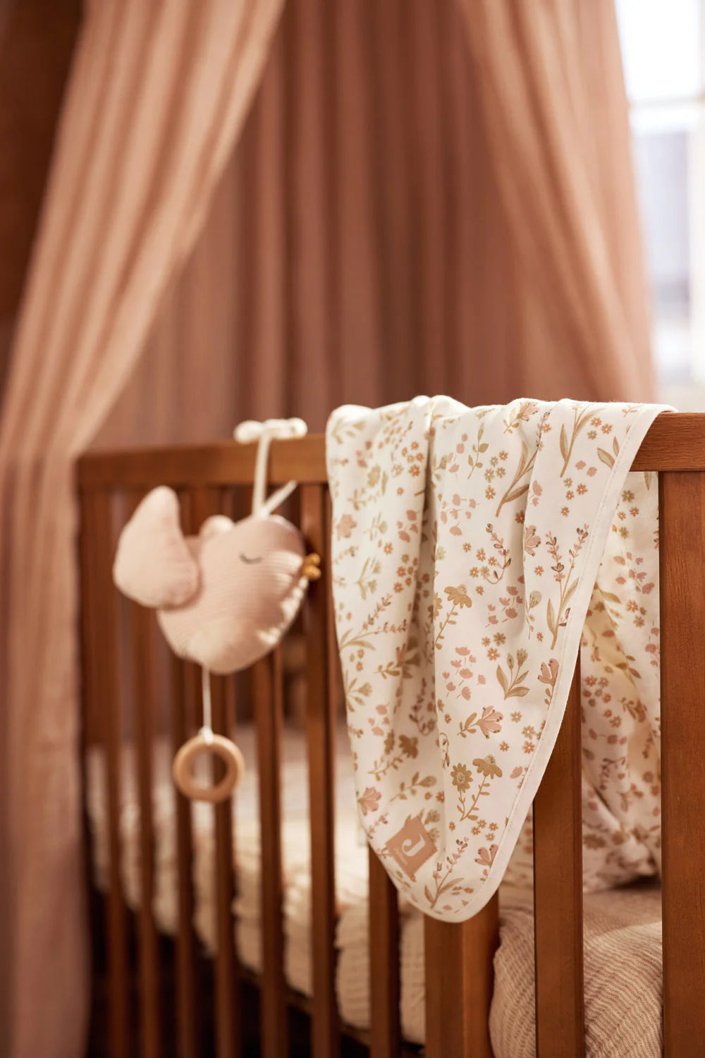 Decke-Jersey 75x100cm.-Bloomy- von Jollein