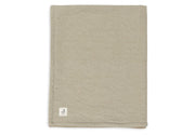 Decke 75x100 cm-Soft Wave- Olive Green -von Jollein