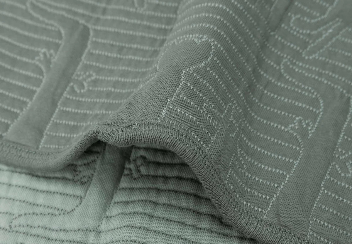 Decke 75x100 cm-Jungle Jambo-Ash Green-von Jollein