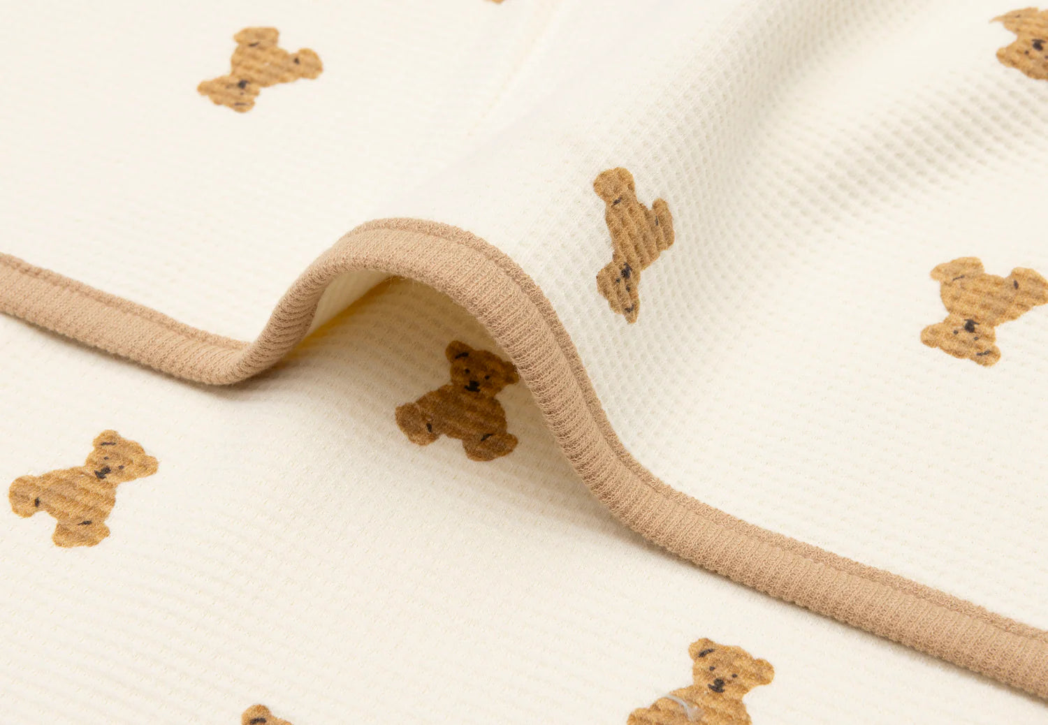 Decke - Little Waffle - Mini Teddy Bear / Teddy Bär