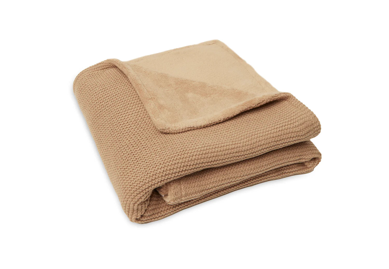 Decke - Basic Knit Fleece 75 x 100 cm - von Jollein