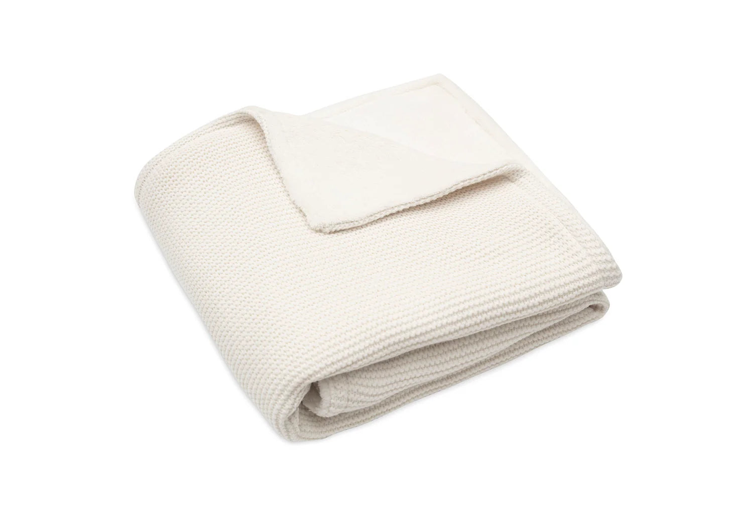 Decke - Basic Knit Fleece 75 x 100 cm - von Jollein
