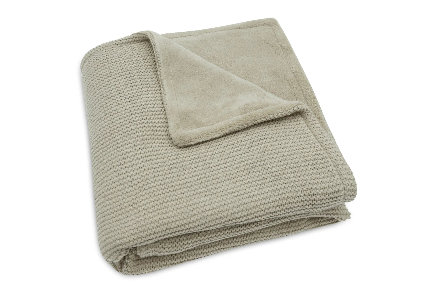 Decke - Basic Knit Fleece 75 x 100 cm - von Jollein