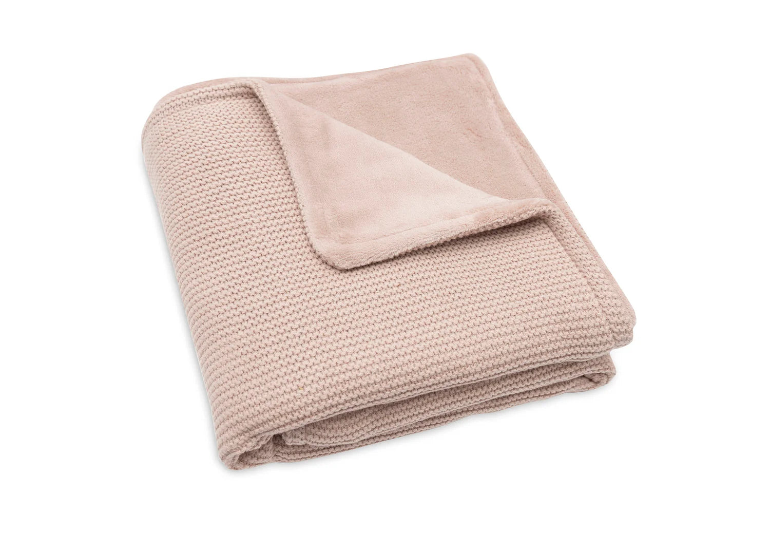 Decke - Basic Knit Fleece 75 x 100 cm - von Jollein