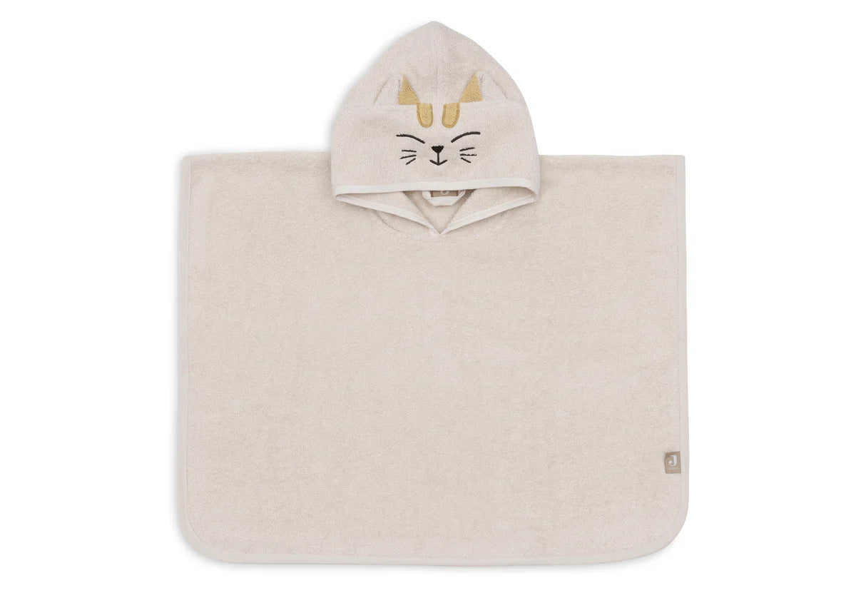 Badeponcho Frottee-Charlie Cat-von Jollein