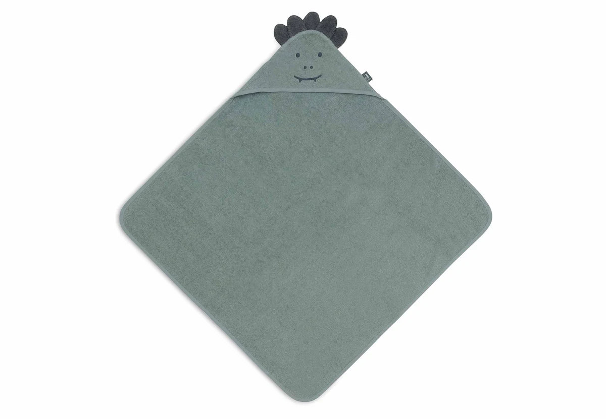 Kapuzenhandtuch Frottee -Ash Green-Jungle Jambo-von Jollein