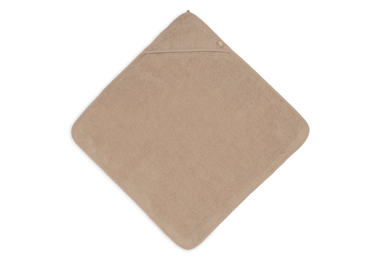 Kapuzenhandtuch Frottee/ Milky Coffee 75x75  - Jollein