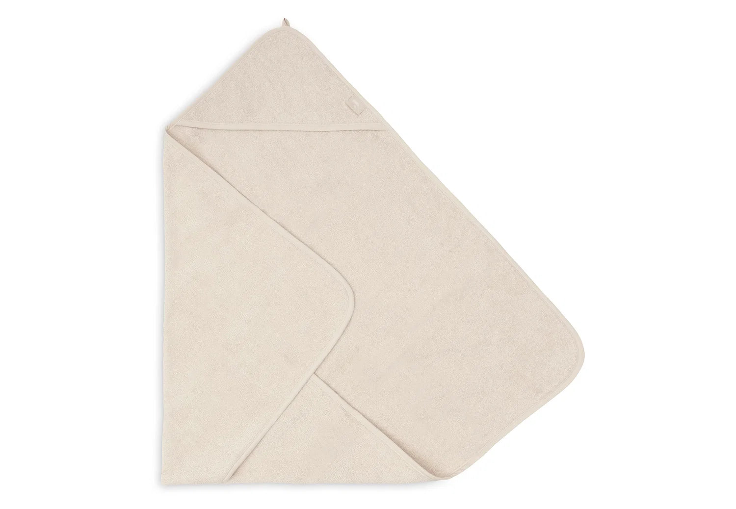 Kapuzenhandtuch Frottee/ Sand 75x75  - Jollein