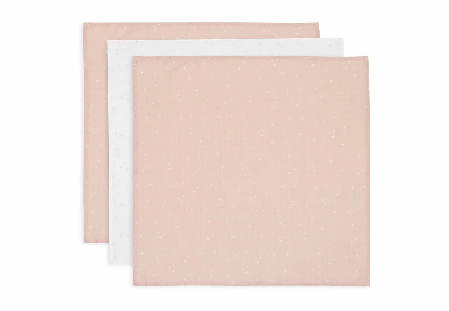 Mullwindeln Hydrophil 70x70 cm-3 Stück-Twinkling Wild Rose- von Jollein